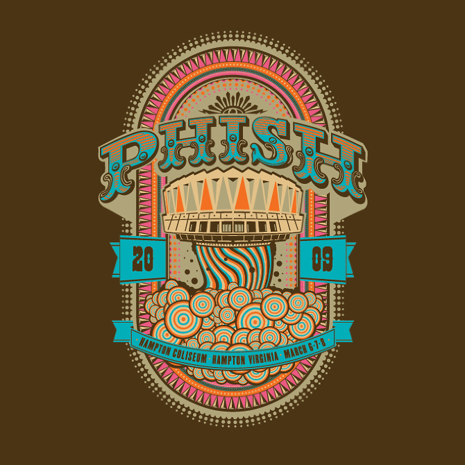 Phish_Various Tour Merchandise - www.phyxdesign.com